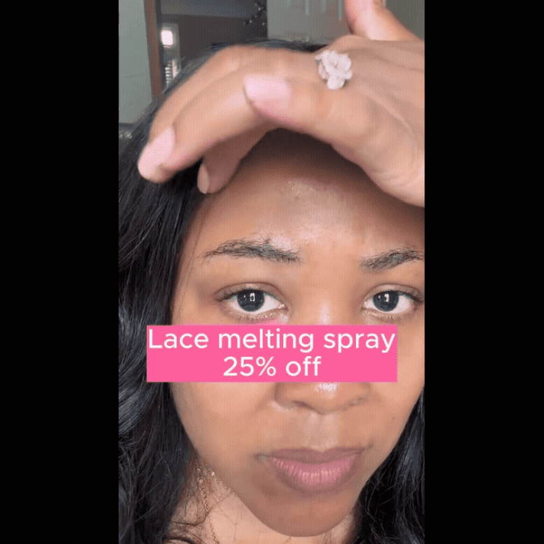 Frontal Queen Lace Melting Spray - Your Ultimate Sweat-Proof Solution for Flawless Wig Wear (4.2 FL OZ)